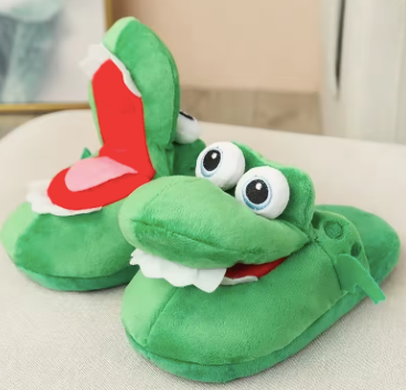 Pantuflas de cocodrilo